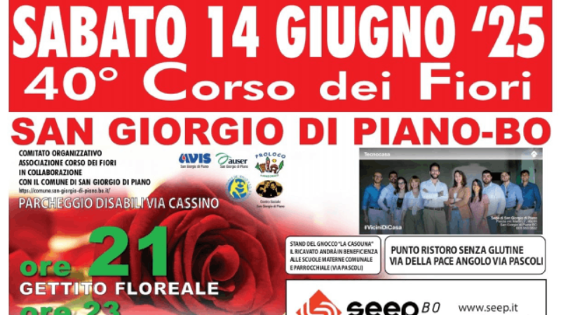Corso dei Fiori 2025 - 40^ edizione
