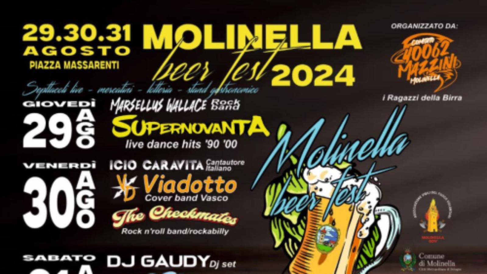 Programma Molinella Beer Fest 2024