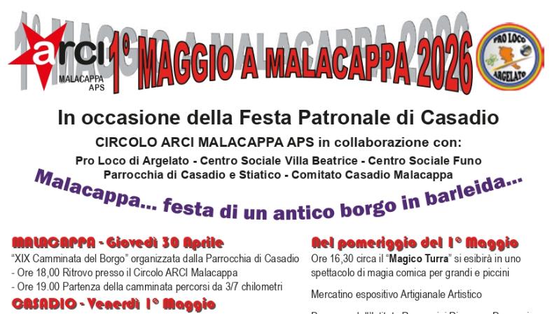 Primo maggio a Malacappa