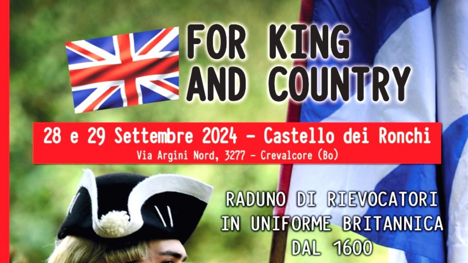 Locadina For King and Country 2024