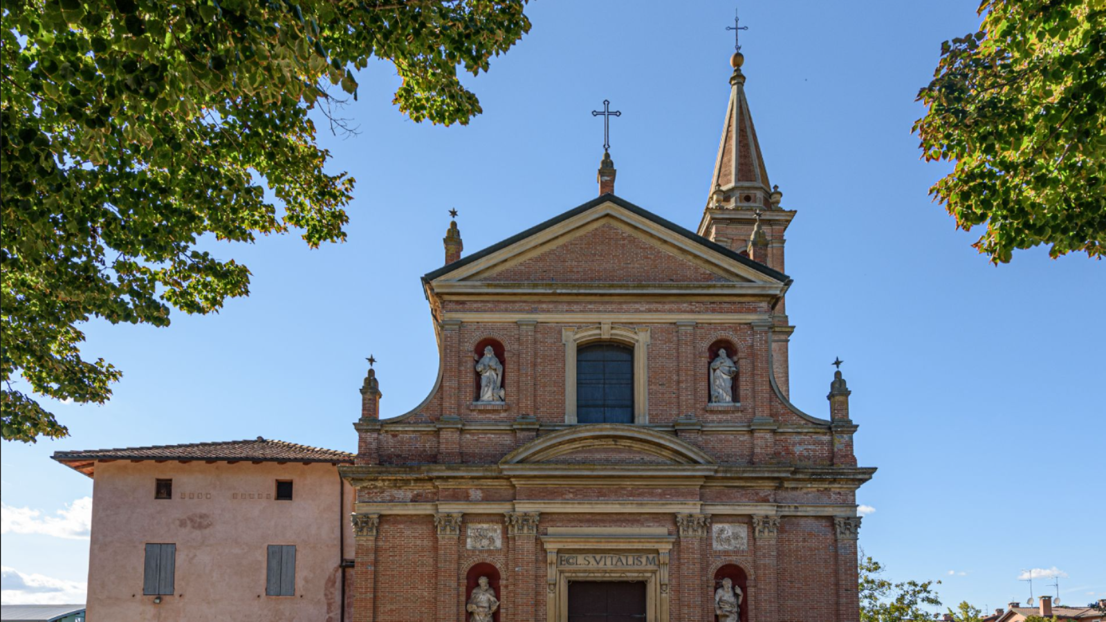 Chiesa di San Vitale, Granarolo dell’Emilia - foto via sito del Comune di Granarolo dell'Emilia