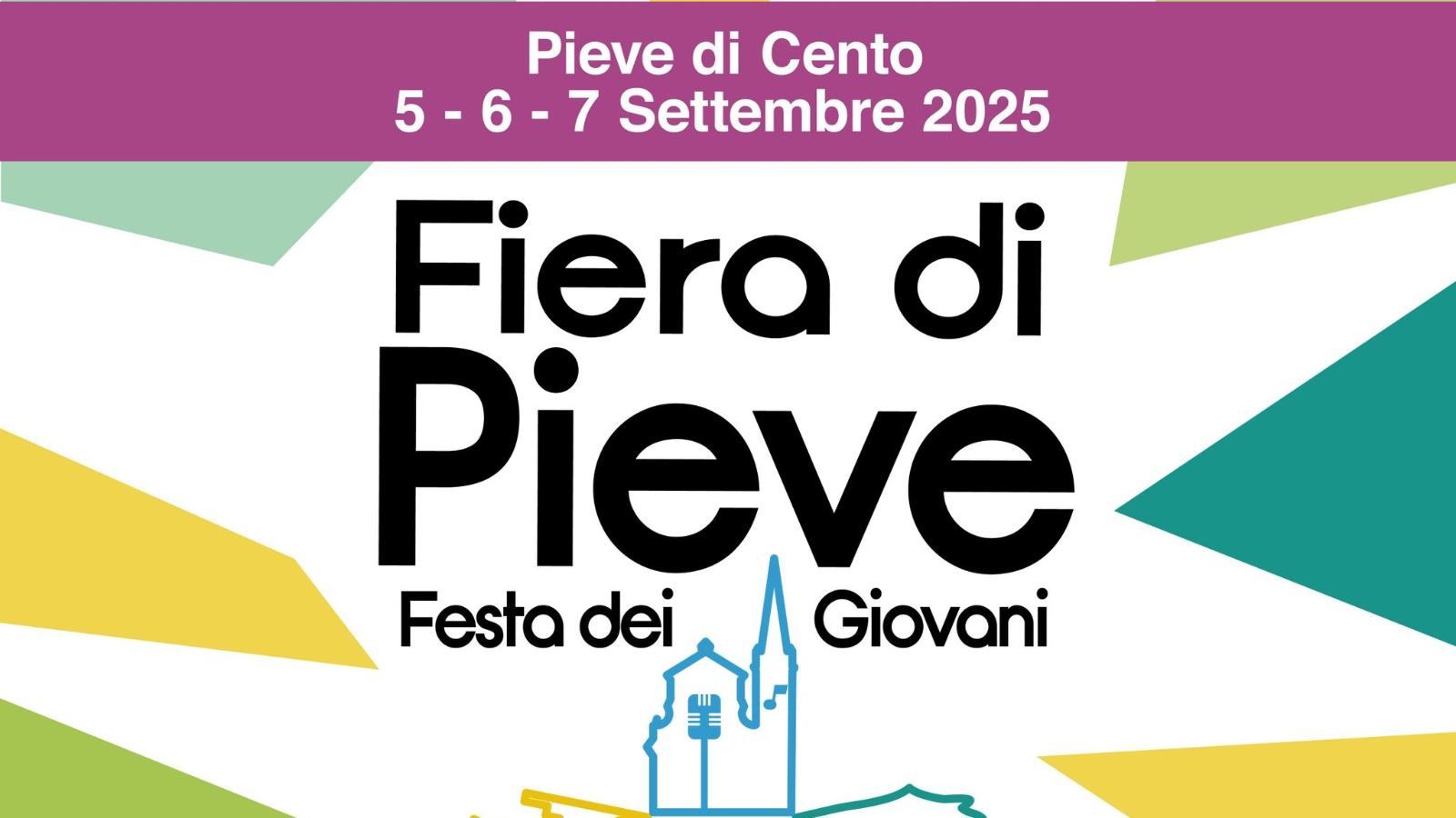 Locandina Festa dei Giovani di Pieve di Cento