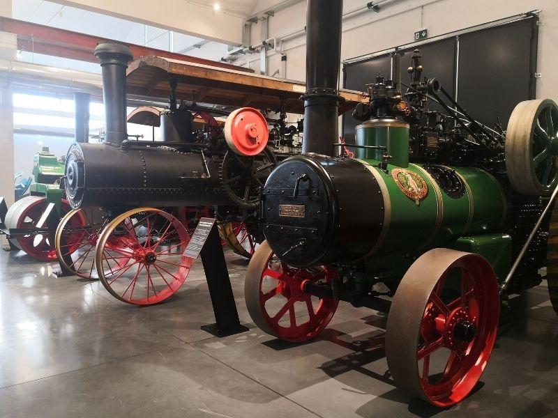A unique collection of ancient locomotives and agricultural vehicles in San Giovanni in Persiceto