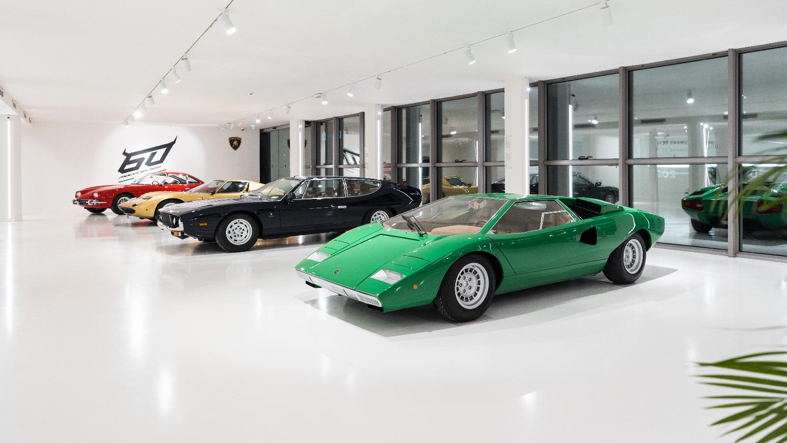 Foto automobili Lamborghini scattate all'interno del Museo di Sant'Agata Bolognese - foto dell'archivio MUDETEC