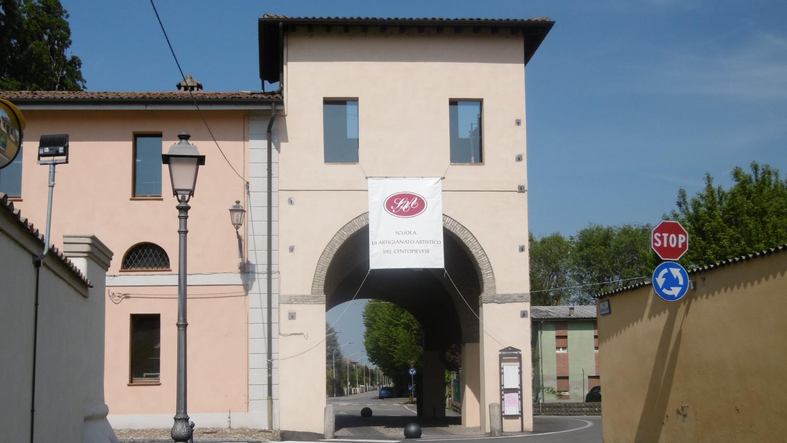 Porta Ferrara, Pieve di Cento - foto dell'archivio del Comune di Pieve di Cento, 2021